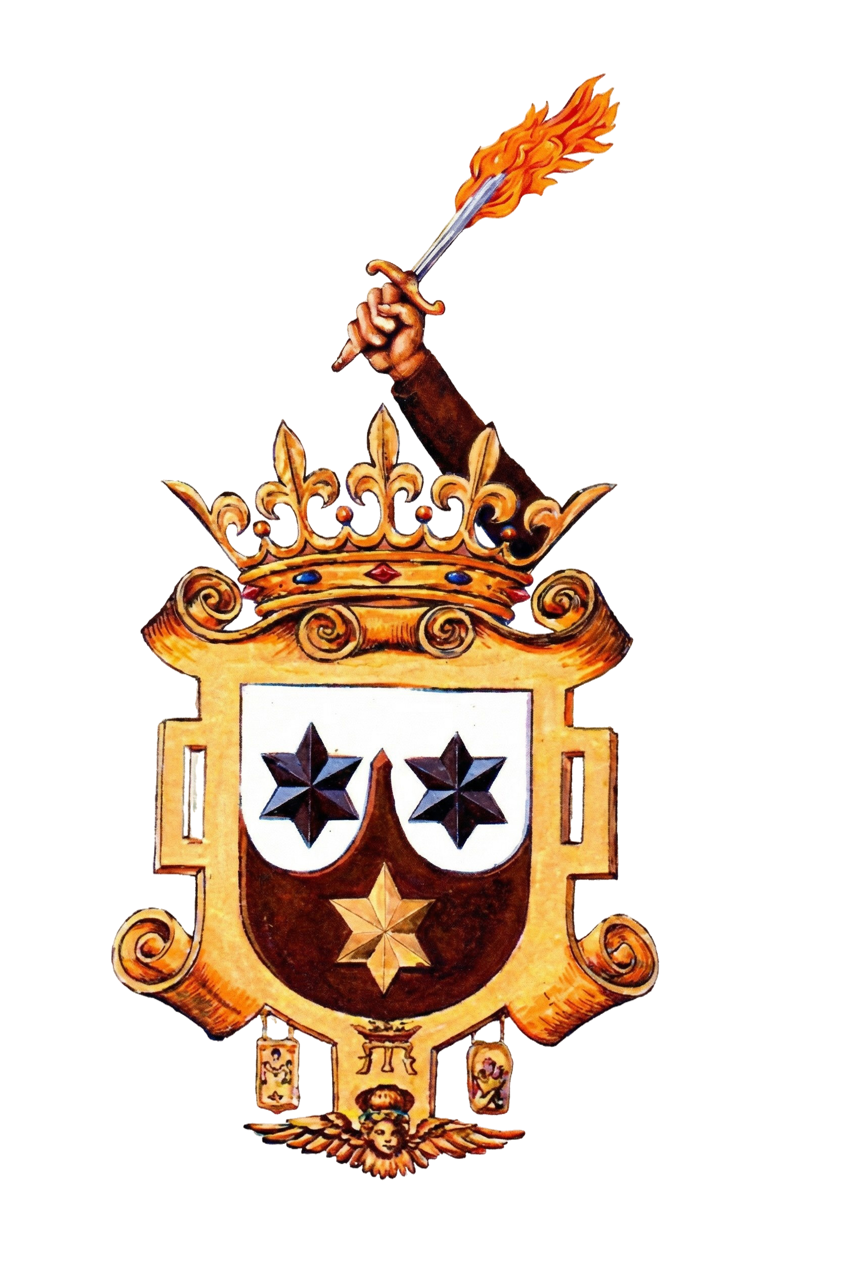 Escudo antiguo de las Carmelitas